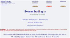 Desktop Screenshot of belmarvision.it